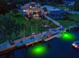 Direct Gulf Access Heated Pool 45 Dock Fire Pit