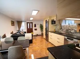 Villa floor with patio