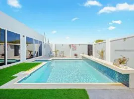 LUX Villa with Private Pool and Patio Lounge by Bocobay