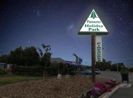 Pineacres Motel and Park，位于Kaiapoi的带停车场的酒店
