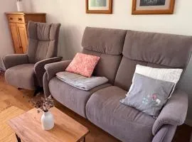 Ferienwohnung mit IR-Kabine und Terrasse am Ems Radweg