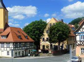 Burgblick Hohnstein - Pension，位于霍恩斯泰因的酒店