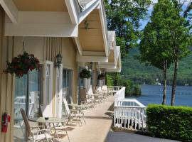 茶岛度假酒店，位于乔治湖的度假村