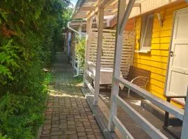 Piętrowe DOMKI KLIF 5os,Duże tarasy Dzika plaża Łąka Bociek Szlaki rowerowe Pieski male 30zldzien