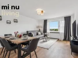 Apartment 90qm, 3BR, Balkon, Nähe Phantasialand
