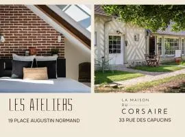 La Maison du Corsaire et Les Ateliers - deux adresses à Honfleur