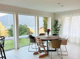 Spacious family house with large patio in Valldal