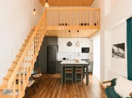 Modern Mezzanine Apartment in Lisi