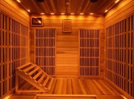 Sauna Cabin Hot Tub Vintage Jukebox Fire Pit