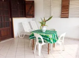 Appartement spacieux à Petit Canal - 65 m² - Vue sur jardin