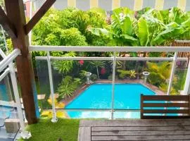 Maison cosy avec piscine partagée à Capesterre-Belle-Eau