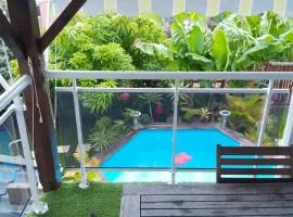 Maison charmante à Capesterre-Belle-Eau avec piscine
