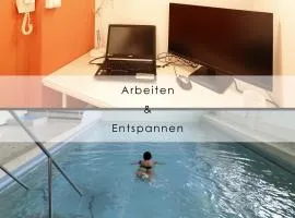 Workation Studio im Schwarzwald - ruhig mit Balkon & Pool