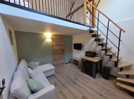 L oasis de Détente - le Cocon - gîte 4 personnes avec 1h d accès à la piscine privée et terrasse aménagée par nuit réservée - climatisation - à 2km de Pairi Daiza