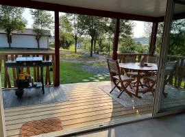 Charmant chalet avec spa à Hasparren, 50 m², piscine partagée