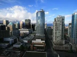 vancouver downtown city view close to amazon and microsoft