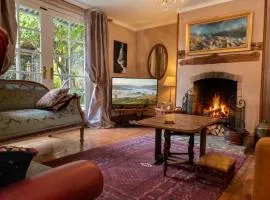 Georgian home in village setting with fireplace
