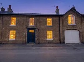 Georgian home in village setting with fireplace