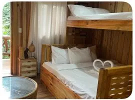 WOODEN CHALET ROOMS near SUMAGUING CAVE