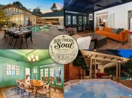 Pool Outdoor TV Fire Pit Game Room