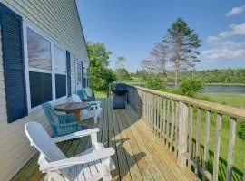 9-Acre Riverfront Home in Milbridge w/ Deck & Yard