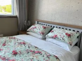 Private double room at Caroline's Guest House, River Street, Clara