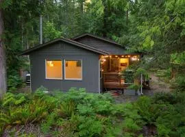 Mt Baker Forest Cabin Hot Tub Fireplace