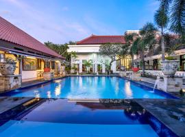 巴厘岛英娜遗址酒店，位于登巴萨的家庭/亲子酒店
