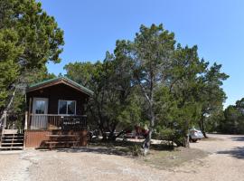 Lake Whitney Camping Resort Cabin 1，位于Whitney的度假园