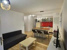 Apparemment Cosy avec Terrasse vue Jura aux Portes de Genève et des Alpes