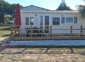 Mobil home à la campagne