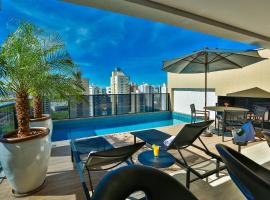 Quality Hotel Flamboyant，位于戈亚尼亚Jardim Goias的酒店