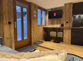 Studio alpin au centre de la station