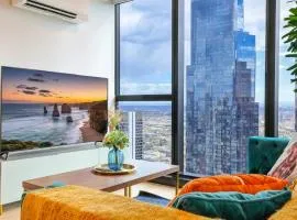 Sky High 2 Bedroom Melbourne City Views
