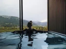 Unik Lodges Annecy - Aurore - Vue montagne avec spa privé