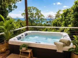 Sky: rainforest and ocean views with jacuzzi
