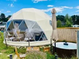 Glamping Hohe Wand - Kuppelzelt "Bergblick" mit Sternenfenster