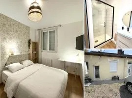 Appt - T2 - Maison - 15 min Gare Rouen - Parking