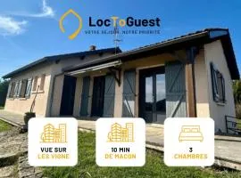 Bussieres l Vue imprenable sur les vignobles