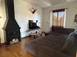 Spacious house with garden, parking, and relaxation area