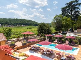 Hôtel Les Deux Chèvres Gevrey-Chambertin,位于热夫雷尚贝尔坦的酒店
