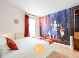Duplex Le G - Reine des neiges 10 min Disney Paris