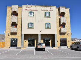 Green Mountain Hotel Apartments，位于Al ‘Aqar的酒店