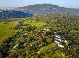 基布兹因巴尔乡村宾馆，位于Kibbutz Inbar的木屋