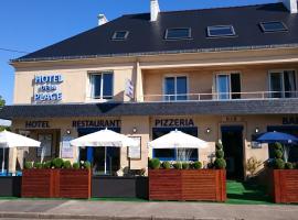 Hotel de la Plage，位于Quinéville的酒店