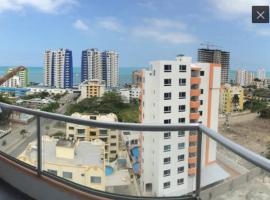 Departamento Tonsupa piso 11，位于通苏帕的酒店