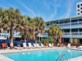 Oceaneer Motel，位于卡罗来纳比奇的酒店
