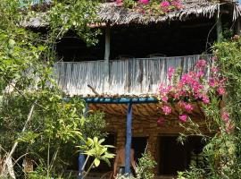 Blue Monkey Beach Cottages，位于Wasini的酒店