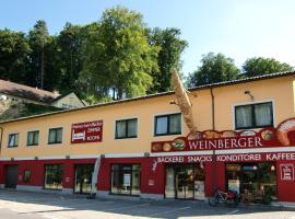 Wohnen beim Bäcker Weinberger，位于多瑙河畔伊布斯的酒店