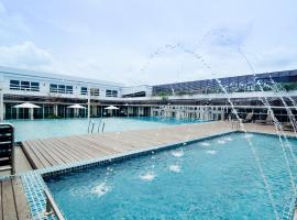 斯费拉酒店，位于卢穆特的带泳池的酒店